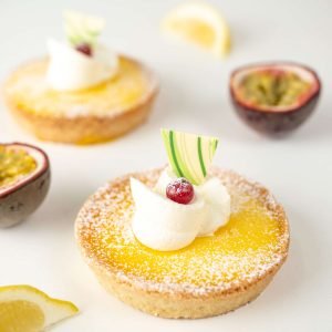 Lemon & Passion Fruit Tart (Indiv) 6254AMNT